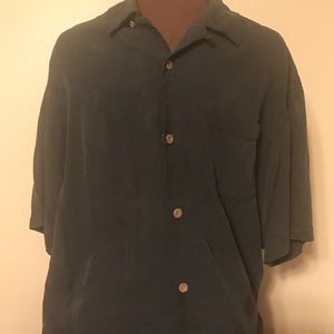 Tommy Bahama SS Black Shirt-Nice.